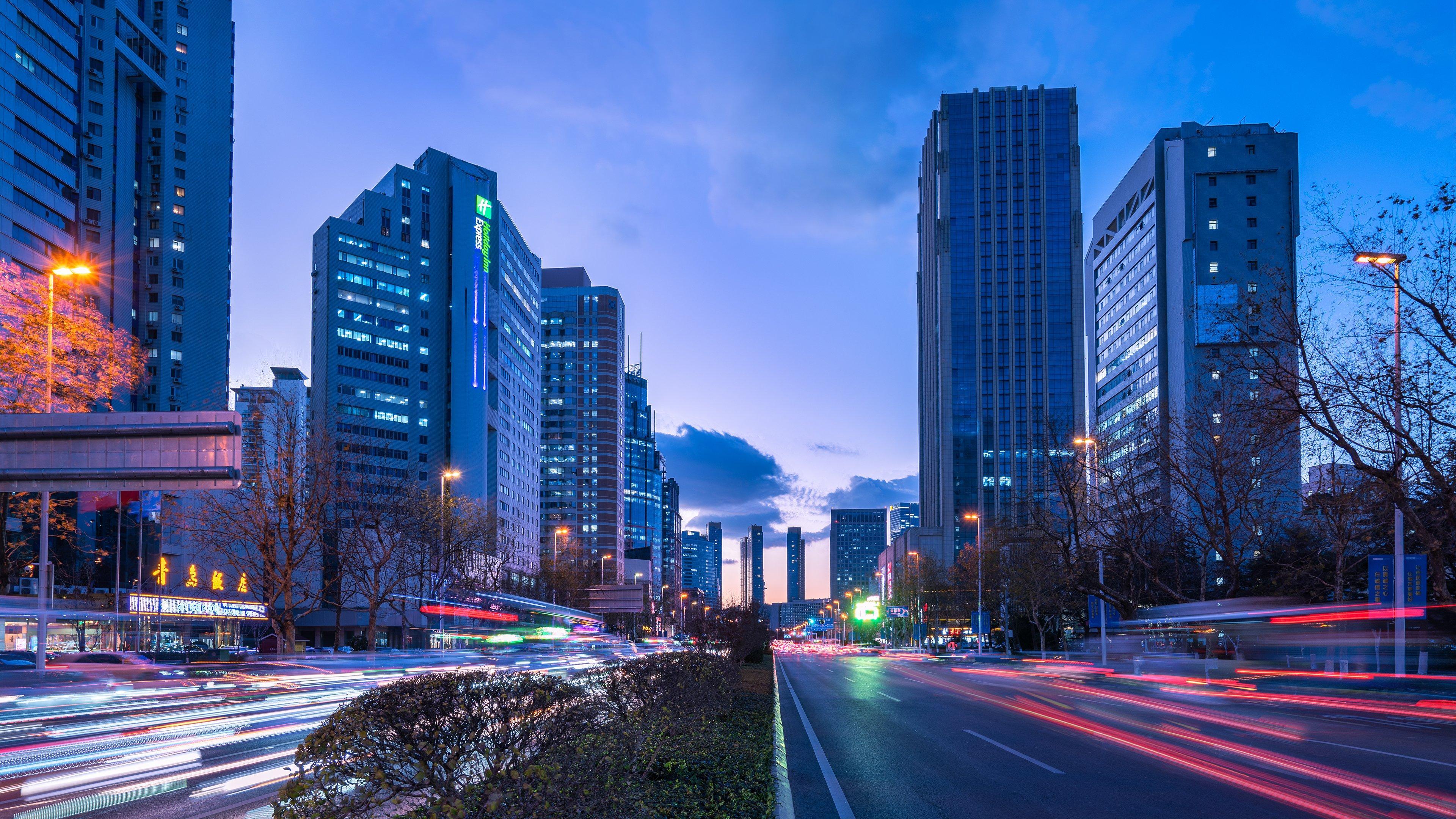 Holiday Inn Express Qingdao City Center By Ihg Ngoại thất bức ảnh