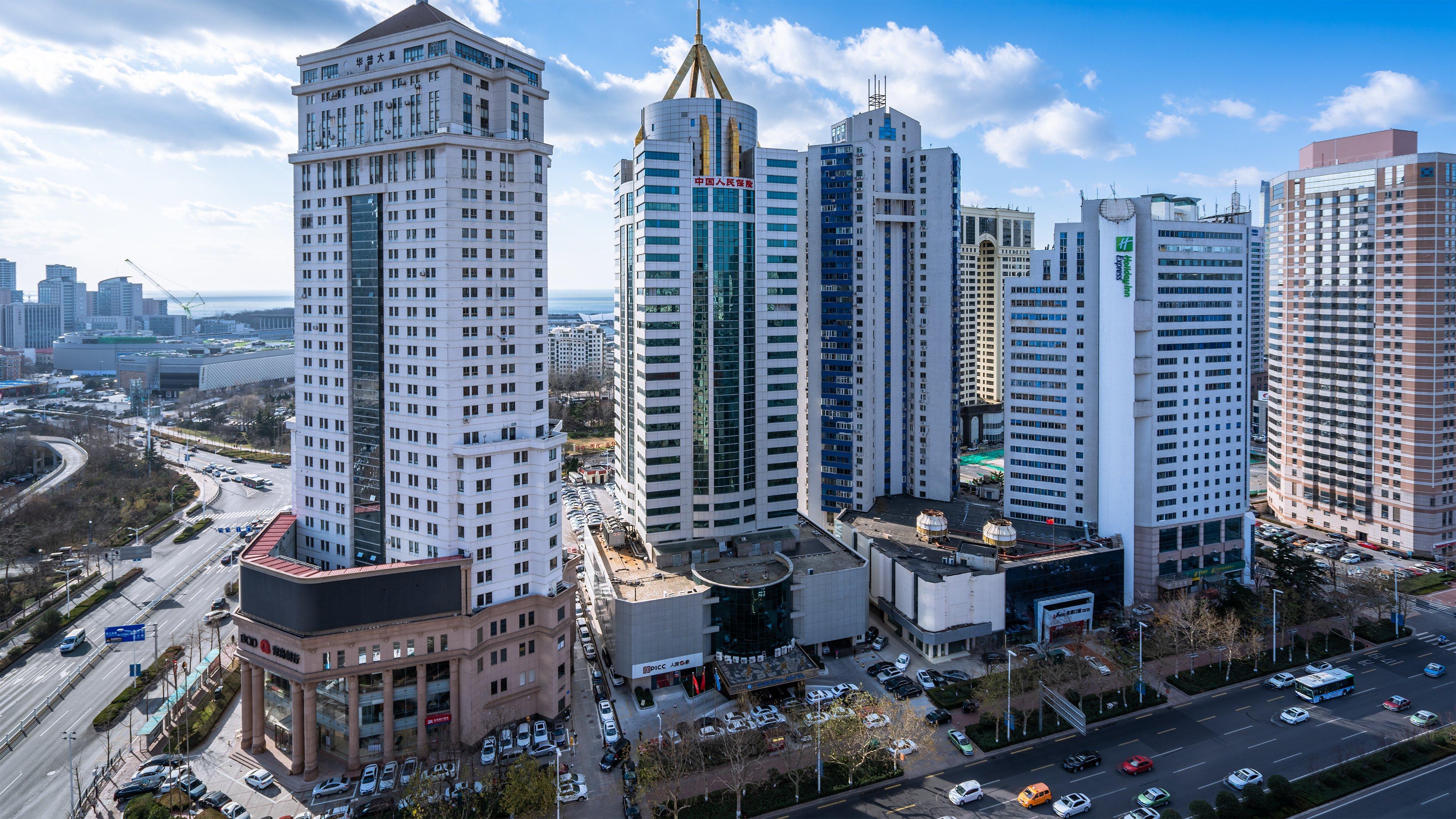 Holiday Inn Express Qingdao City Center By Ihg Ngoại thất bức ảnh